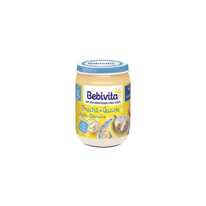 БИО ДУЕТ ЯБЪЛКА, БАНАН С ИЗВАРА 190г