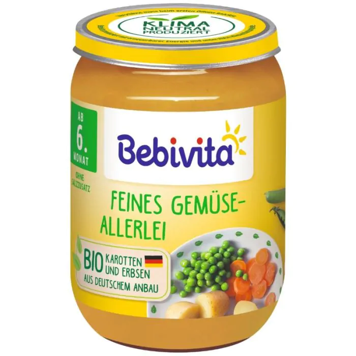 БИО ПЮРЕ РАЗЛИЧНИ ЗЕЛЕНЧУЦИ 190г