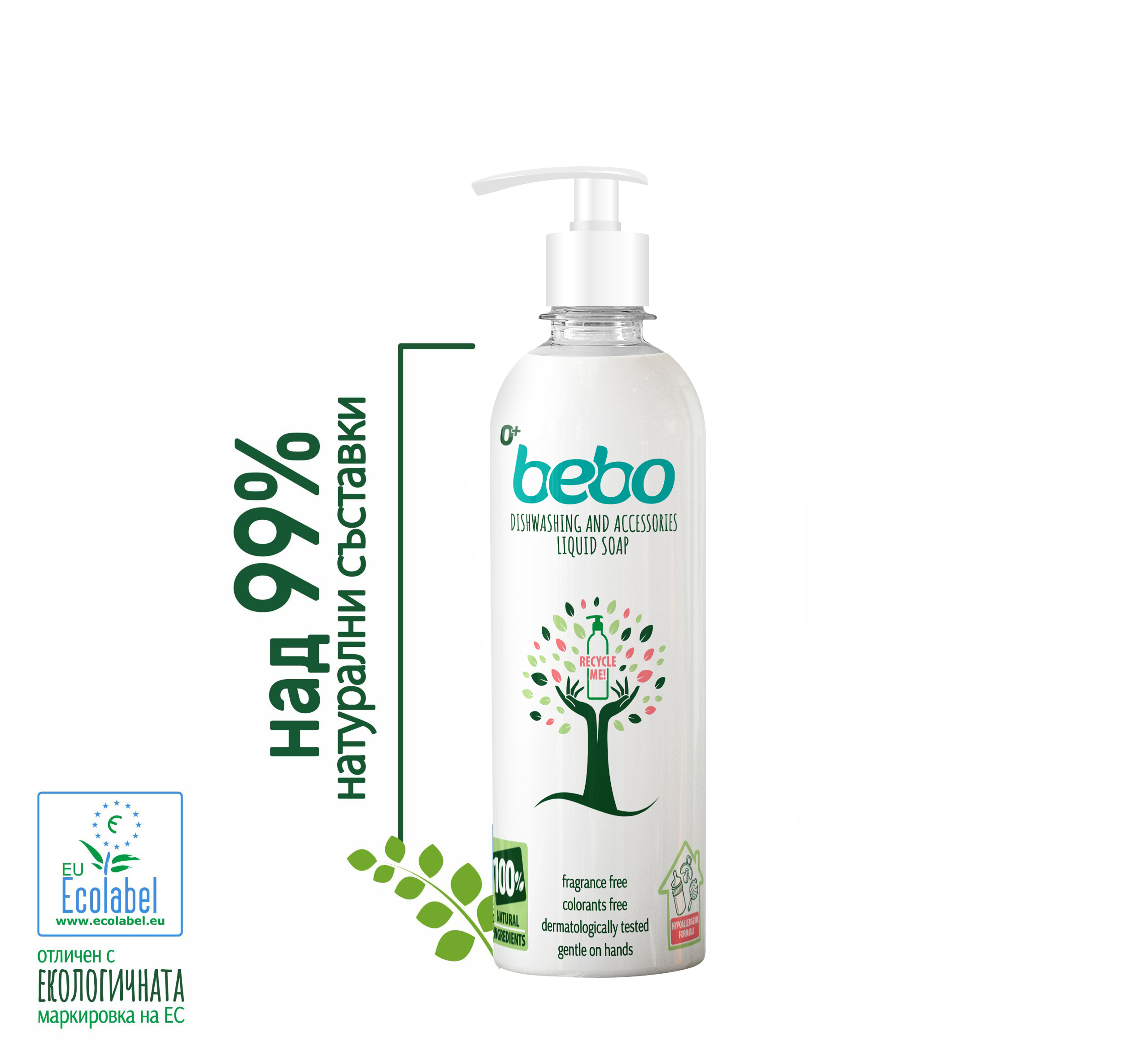 ПРЕПАРАТ ЗА БЕБЕШКИ СЪДОВЕ И АКСЕСОАРИ 400 мл.