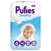 PUFIES SENSITIVE MAXI PACK Бебешки пелени за еднократна употреба Extra large размер 6, 13+кг., 44бр