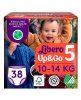 Libero Бебешки пелени гащички UP&GO р-р 5 Jumbo (10-14 кг.) 38 бр.
